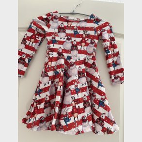 R�d og hvid stribet